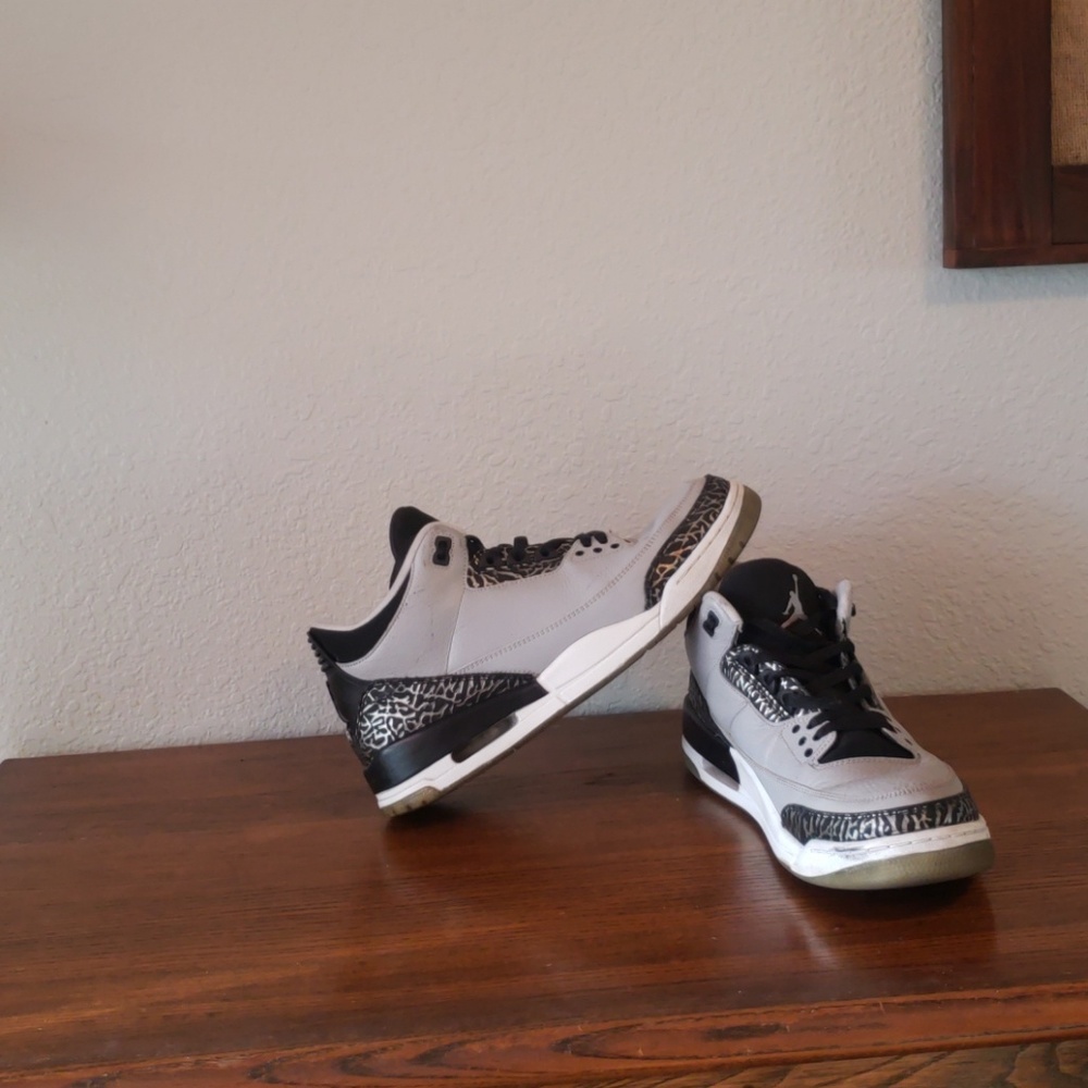 Jordan 3 wolf grey